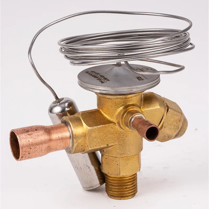 What does an air conditioning expansion valve do?